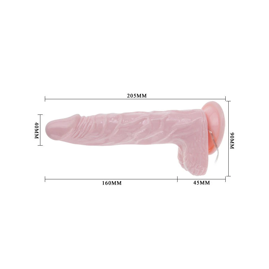 BAILE - SUPER ROTA DONG DILDO REALÍSTICO 20.5 CM